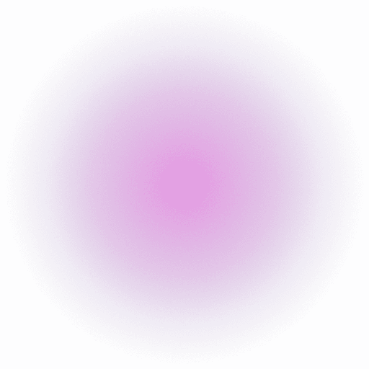 A gradient purple sphere with a dark border on a black background.