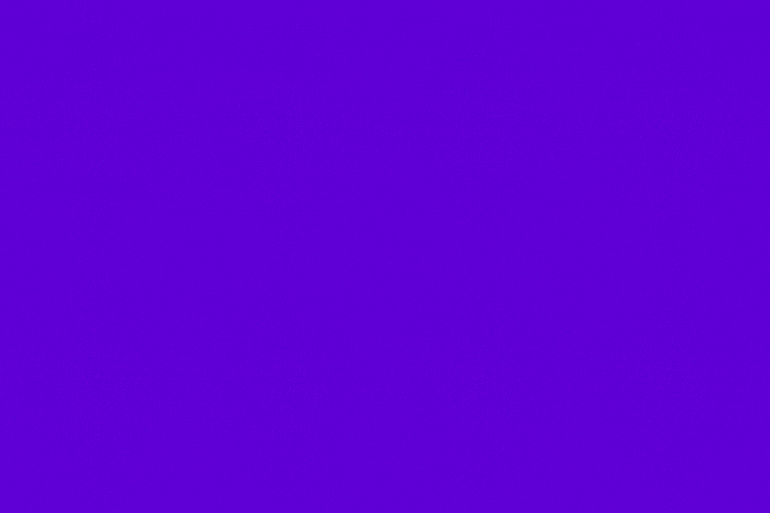 A solid purple background.