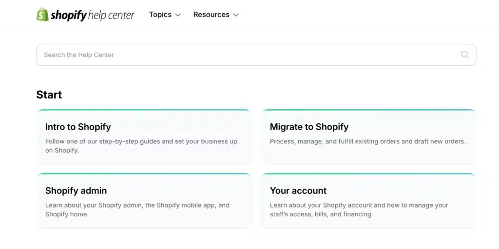 Discover the Shopify Help Center, your go-to resource for everything from an introduction to Shopify and migrating from WooCommerce to mastering the Shopify admin and managing your account. Perfectly tailored for Australian businesses seeking a seamless e-commerce experience.