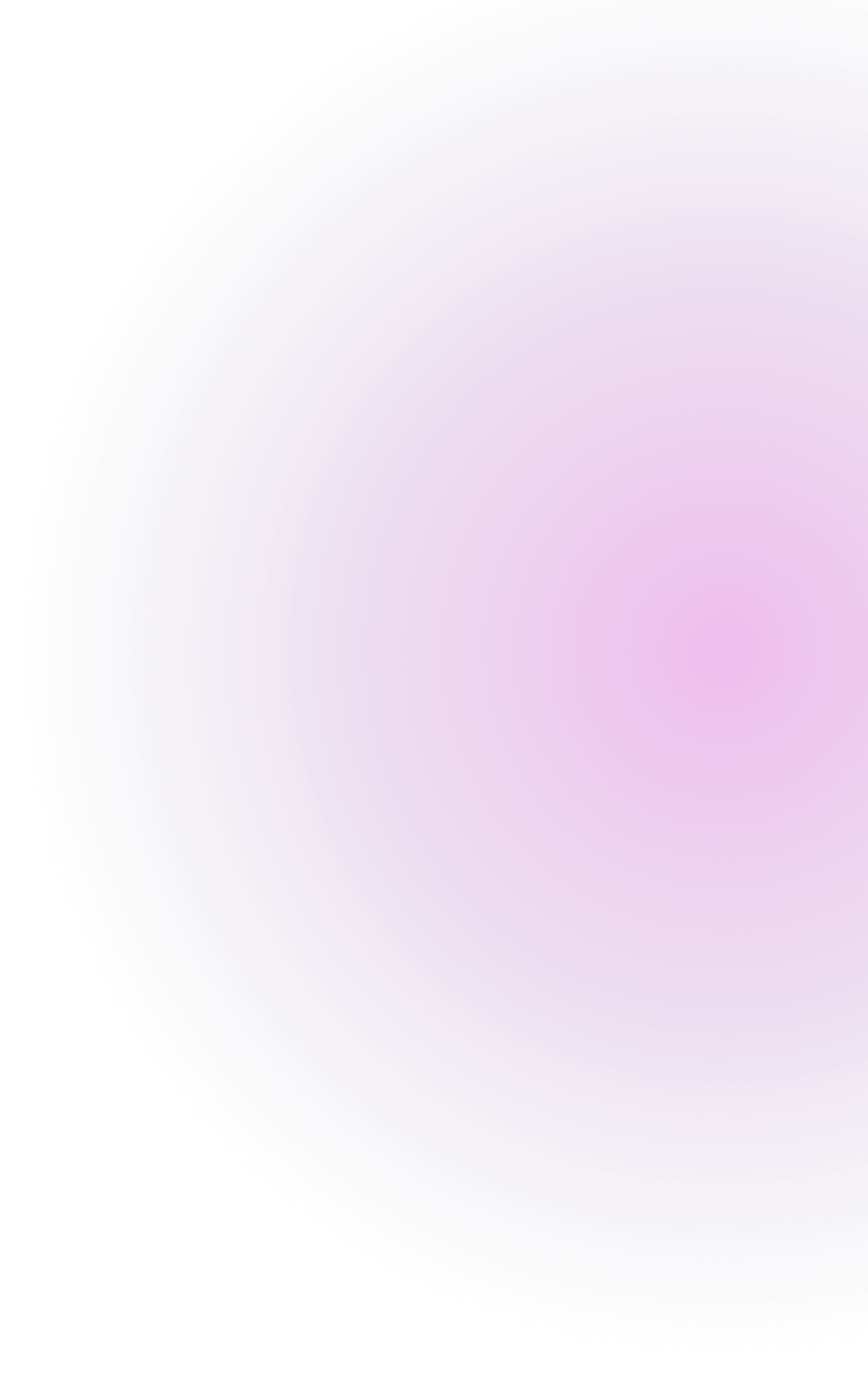 A glowing pink and purple gradient oval, perfect for a 2024 Home Page, features a bright center and dark outer edges set against a sleek black background.