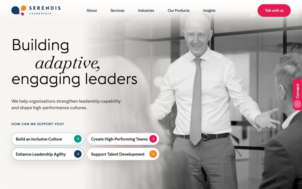 Serendis Leadership homepage