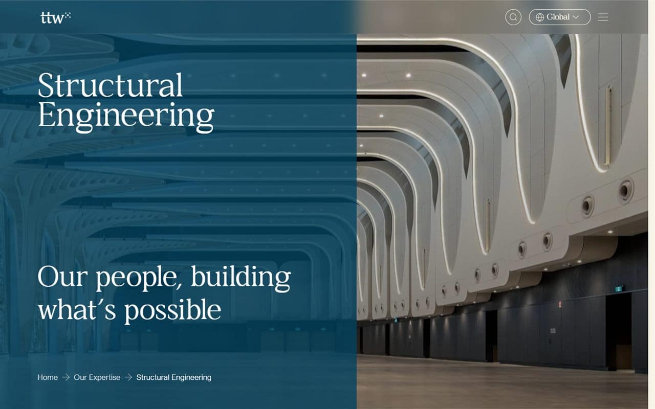 TTW structural engineering discipline page