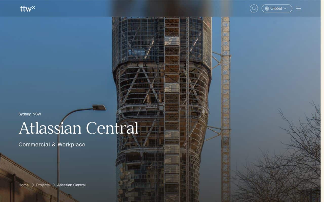 TTW Atlassian Central project page